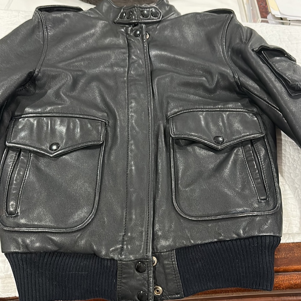 HARLEY DAVIDSON LEATHER JACKET BY HEIN GERICKE AMF EXCLUSIVE BLACK - Picture 2 of 16